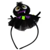 Diadem till halloween med glittrande spindel – barnstorlek