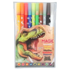 Dino World Tuschpennor 10-pack