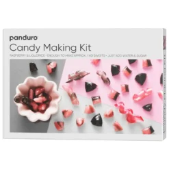 DIY-kit Candy Making Kit, gör karameller med smak av hallon och lakrits!
