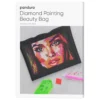 DIY-kit Diamond Painting, pärla en necessär! 21,5×15,5 cm, tillverkad av fuskläder