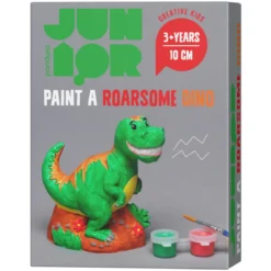 DIY-Kit Paint a roarsome dino! Allt för att måla en söt & blodtörstig T-rex av gips!