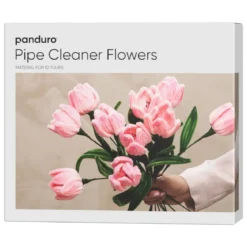 DIY-kit Skapa 10 vackra tulpaner av piprensare