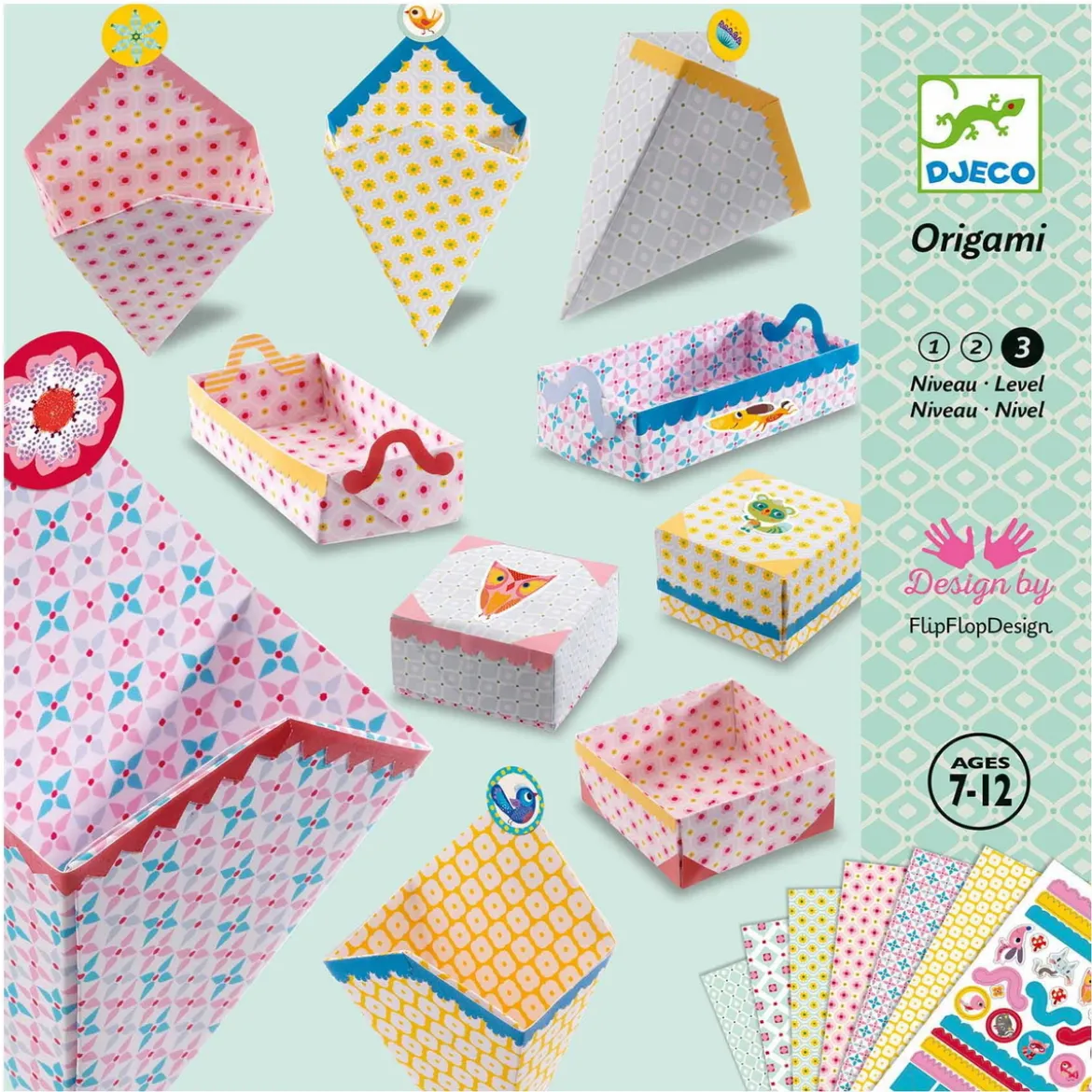 Djeco origami small boxes