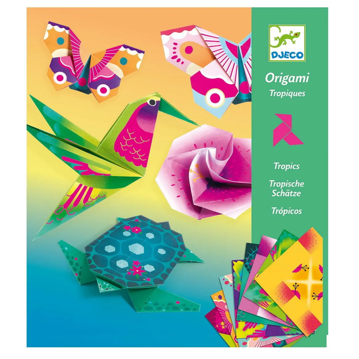 Djeco origami tropics