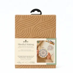 DMC Mindful making kit – brodera en mandala