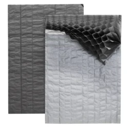 Dragspelspapper A4 (210x297 mm) 2-pack, silver & grå