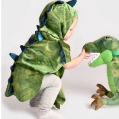 Drak/dino-kappa (2-4 år)