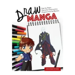 Draw manga – lär dig allt om att rita manga med Sweatdrop Studios. Engelsk text