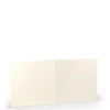 Dubbelkort 5p 157x157 elfenben