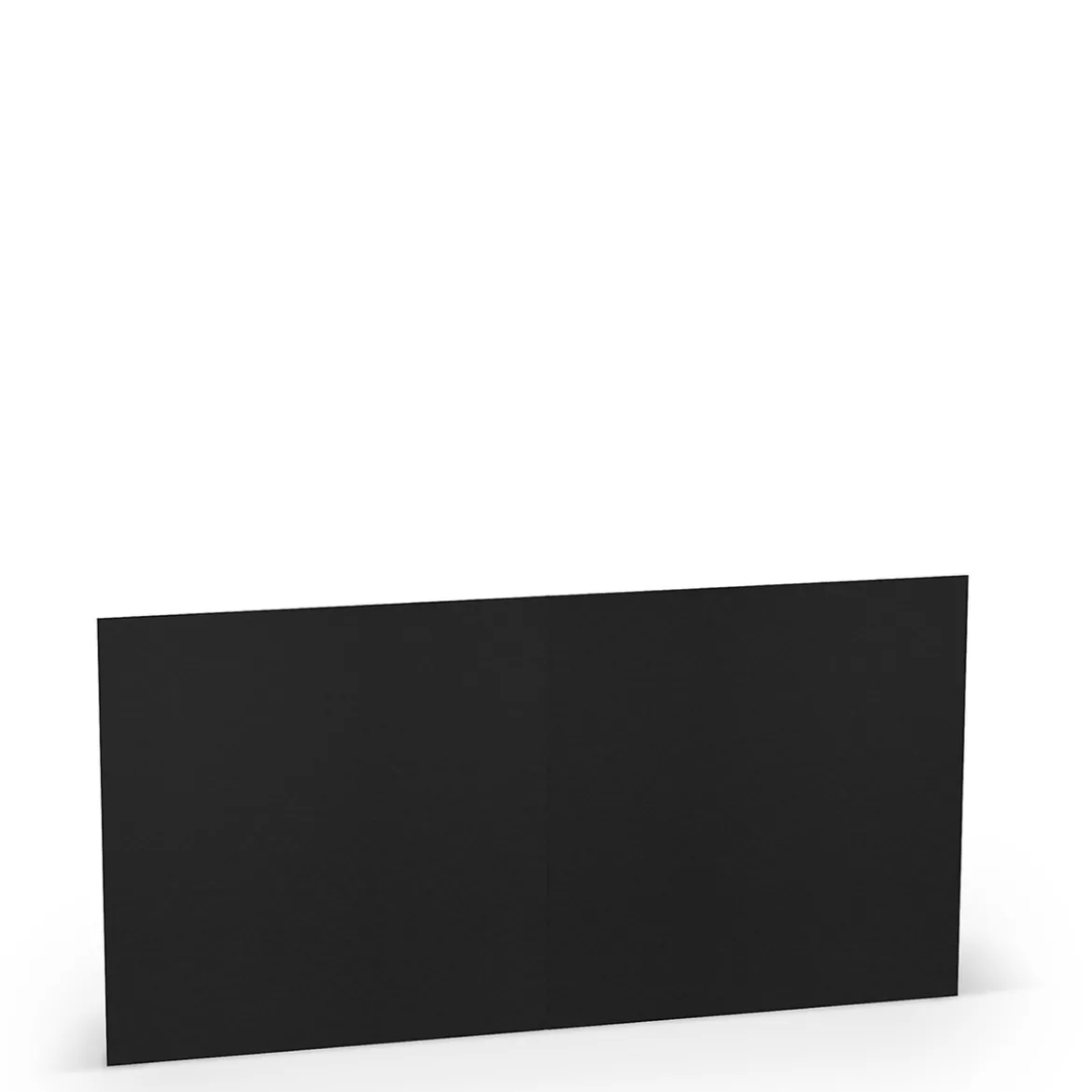 Dubbelkort 5p 157x157 svart