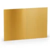 Dubbla kort A6 5p Guld