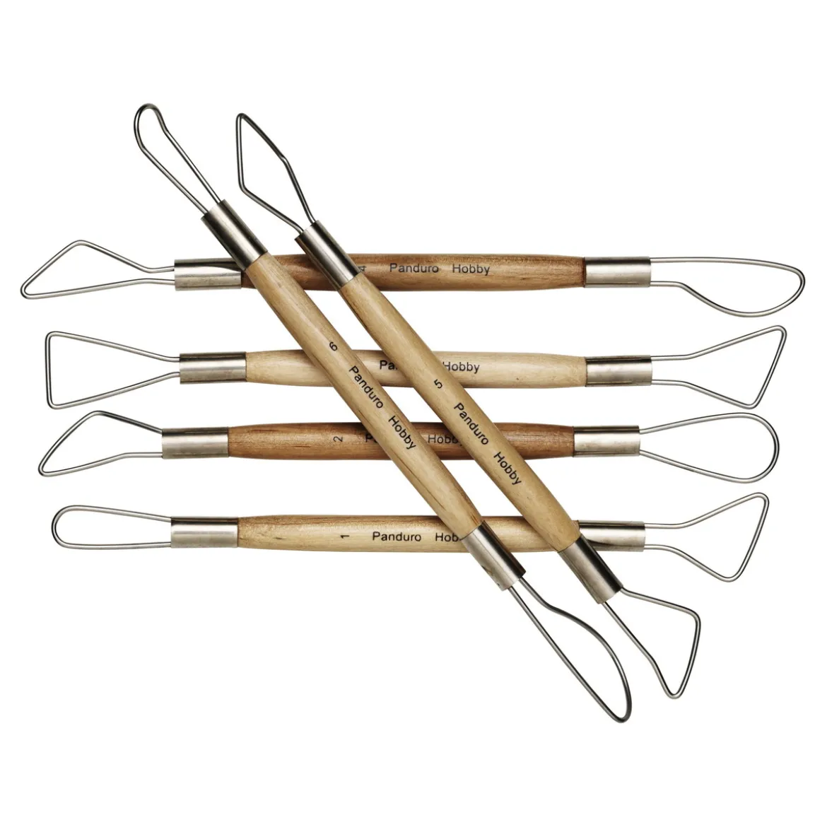 Dubbla miretter/slingor 6 st