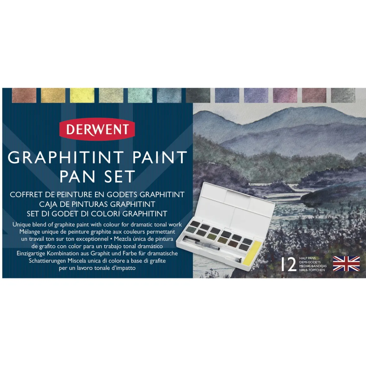 DW graphitint paint pan set