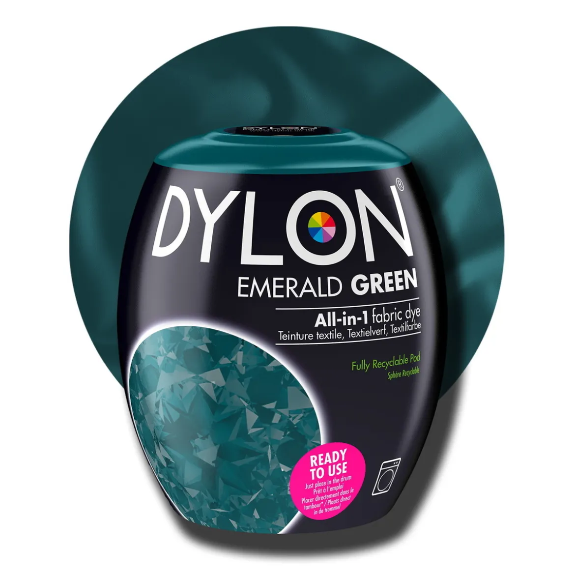 Dylon Pod All-in-1 textilfärg – Emerald green