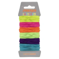Elastisk tråd 6×3 meter smyckestråd i neon-färger