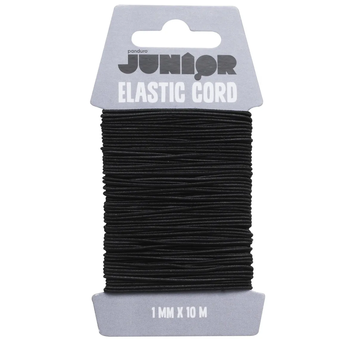 Elastisk Tråd 1mm/10m Svart