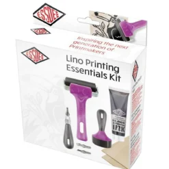 Essdee Lino Printing Essentials Kit, kom igång med linoleumtryck & linoleumsnitt