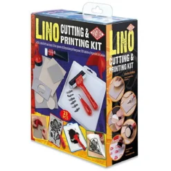 Essdee Lino Printing Kit, kit med exakt allt för linoleumtryck & linoleumsnitt!