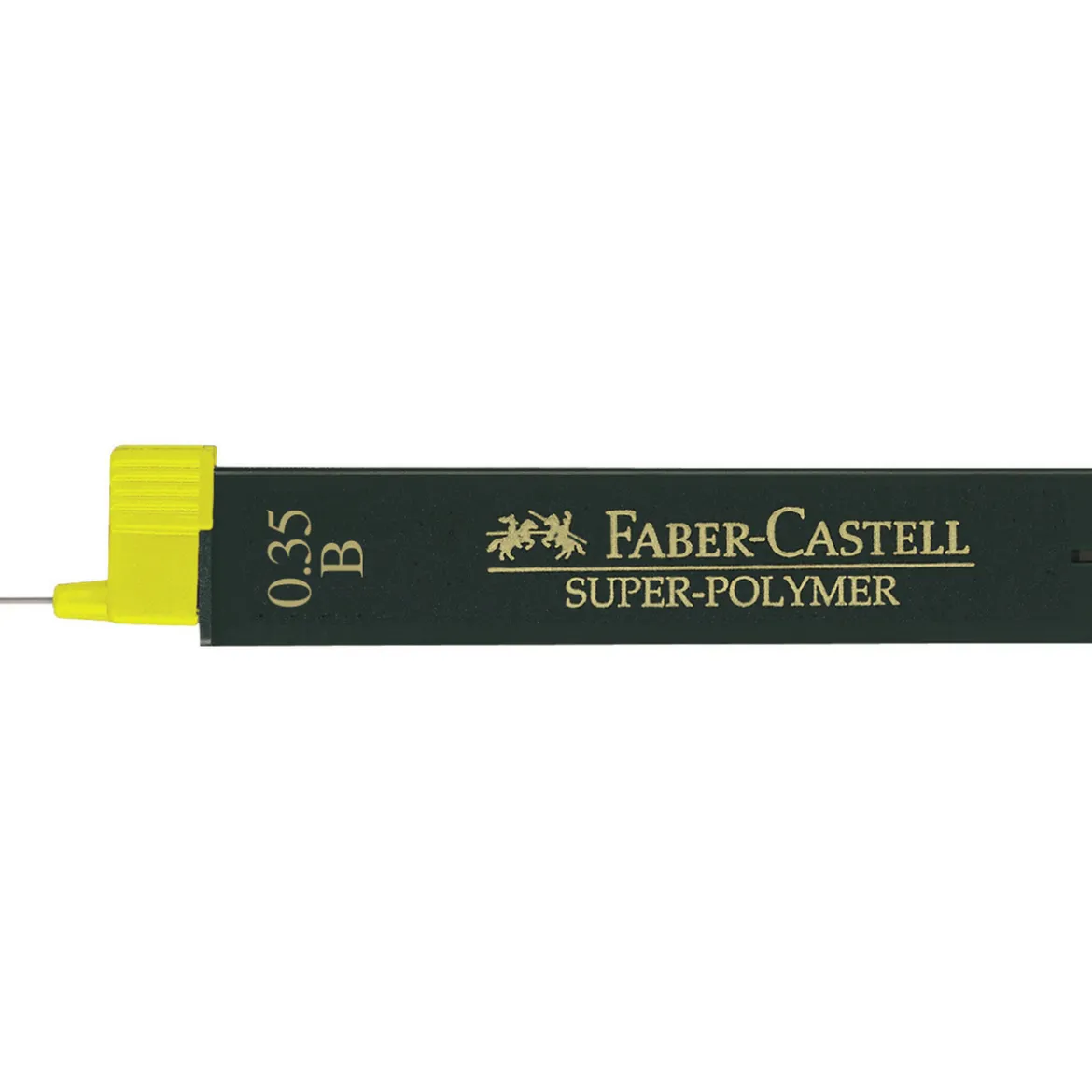Faber-Castell blyertsstift refill – 0,35 mm B. Innehåller 12 stift.