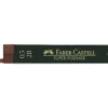 Faber-Castell blyertsstift refill – 0,5 mm 2B. Innehåller 12 stift.