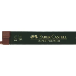 Faber-Castell blyertsstift refill – 0,5 mm 3H. Innehåller 12 stift.