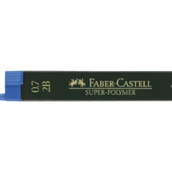 Faber-Castell blyertsstift refill – 0,7 mm 2B. Innehåller 12 stift.
