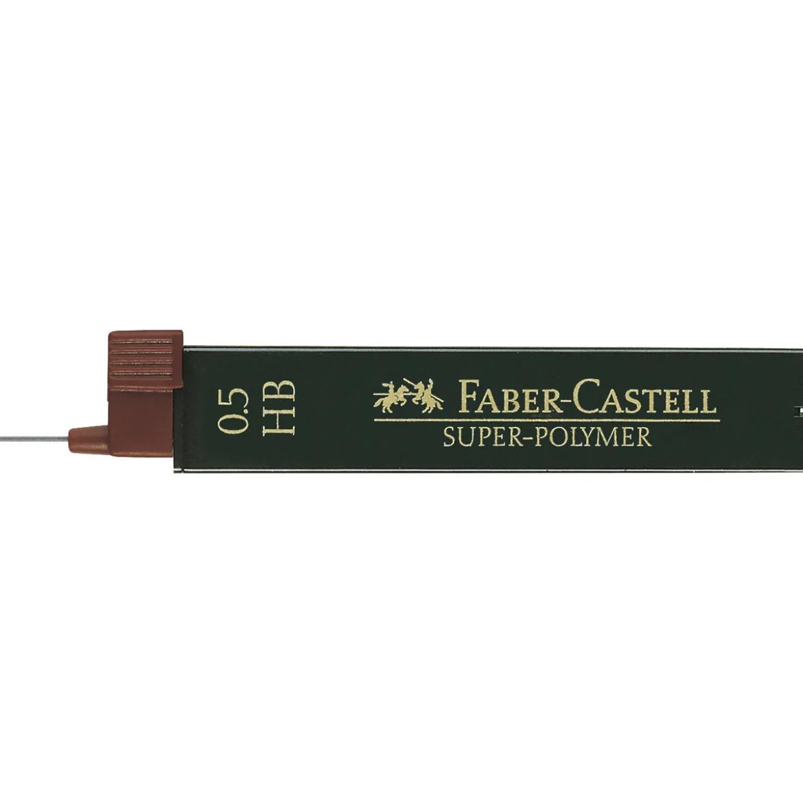 Faber-Castell blyertsstift refill – 0,5 mm HB. Innehåller 12 stift.