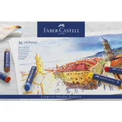 Faber-Castell Oil Pastels, set med 36 oljepastellkritor