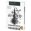 Faber-Castell Pitt Artist Pen Sketch Set, 8 tuschpennor & 1 skissblock
