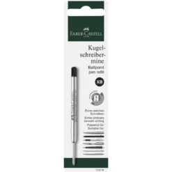 Faber-Castell refill till kulspetspennor XB, svart bläck