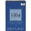 Fabriano akvarellblock F-1264 A4 (210×297 mm), 30 ark, 300 grams ytvikt.