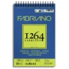 Fabriano ritblock, spiralbundet, F-1264 A5 (148×210 mm), 50 ark, 180 g/m²