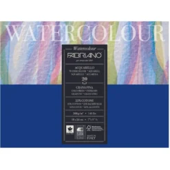 Fabriano Watercolour akvarellblock GF 18×24 cm, 20 ark, 300 g/m²