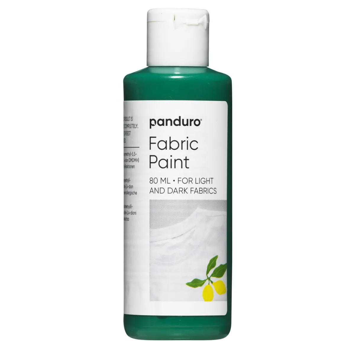 Fabric paint 80 ml – grön textilfärg för både ljust och mörkt tyg