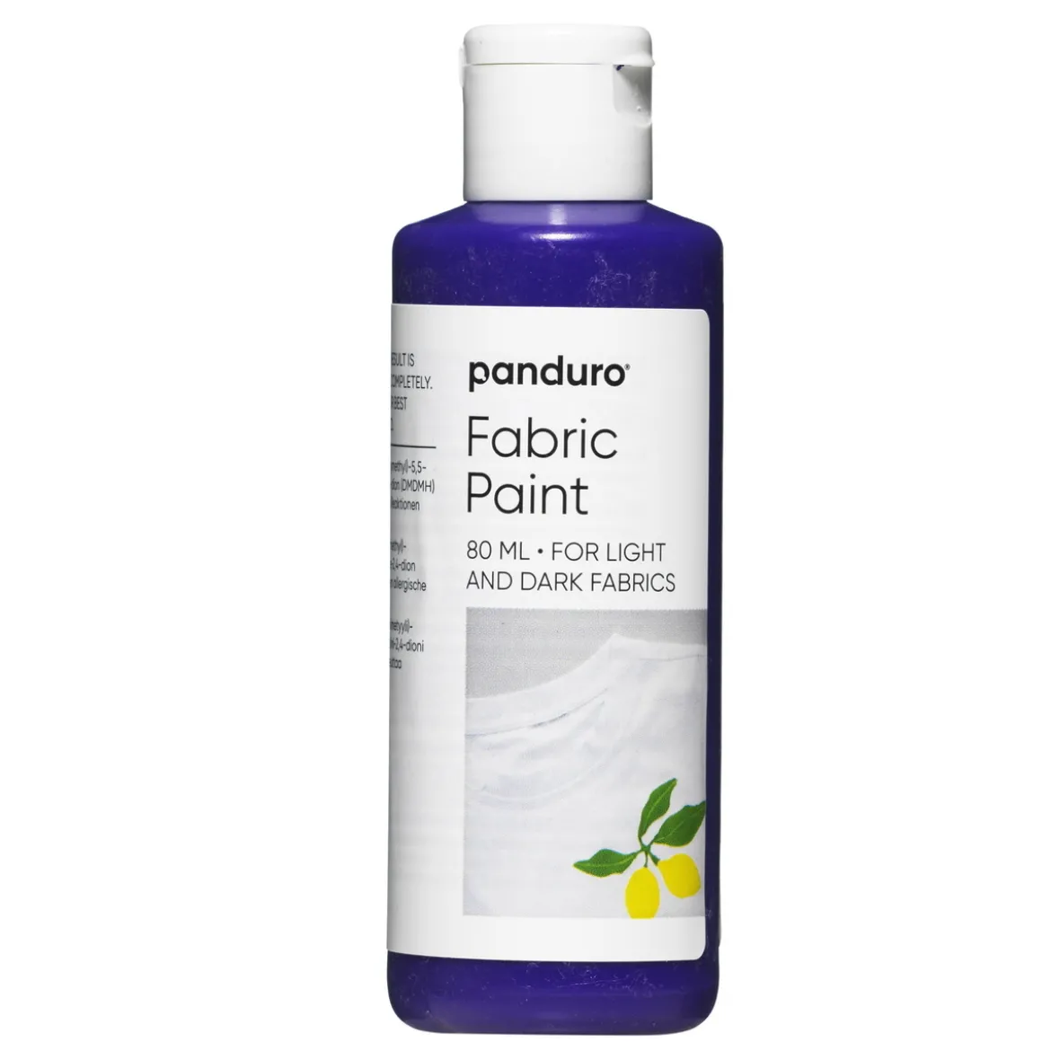 Fabric paint 80 ml – lila textilfärg för både ljust och mörkt tyg
