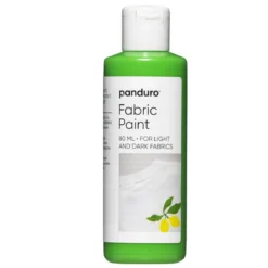 Fabric paint 80 ml – ljusgrön textilfärg för både ljust och mörkt tyg