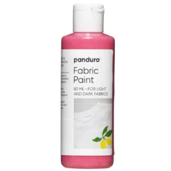 Fabric paint 80 ml – ljusrosa textilfärg för både ljust och mörkt tyg