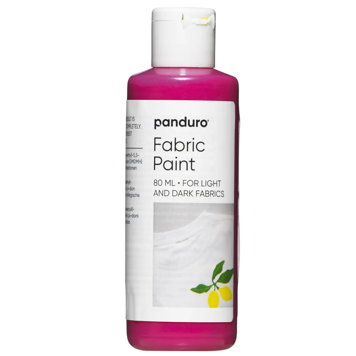 Fabric paint 80 ml – rosa textilfärg för både ljust och mörkt tyg
