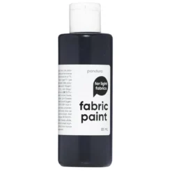 Fabric Paint 85 ml – svart textilfärg för ljust tyg
