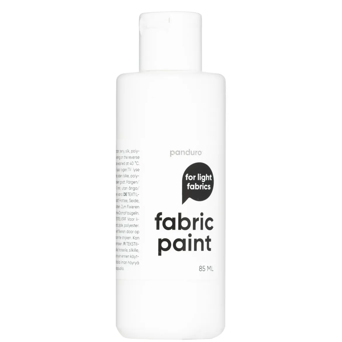 Fabric Paint 85 ml – vit textilfärg för ljust tyg