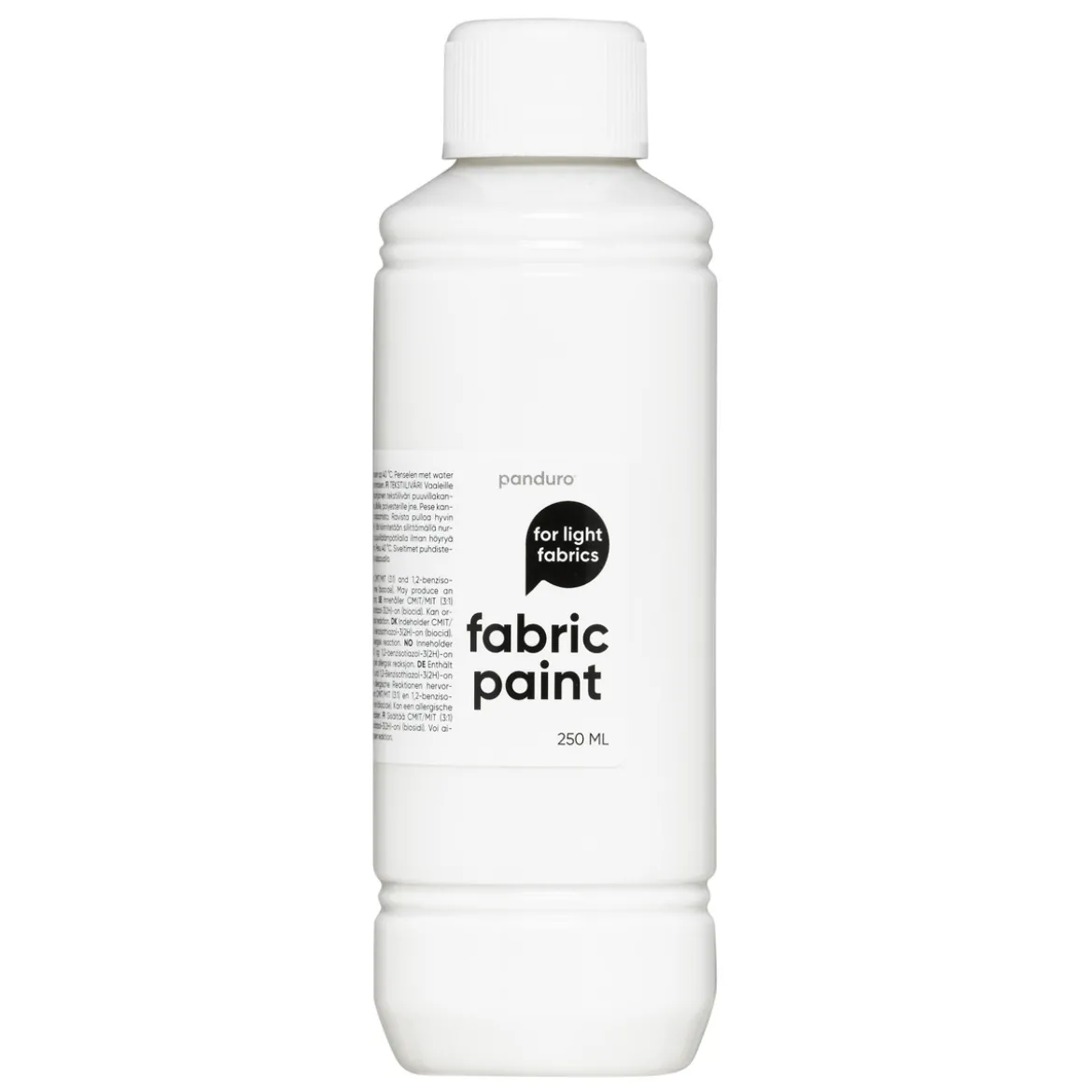 Fabric Paint 250 ml – vit textilfärg för ljust tyg
