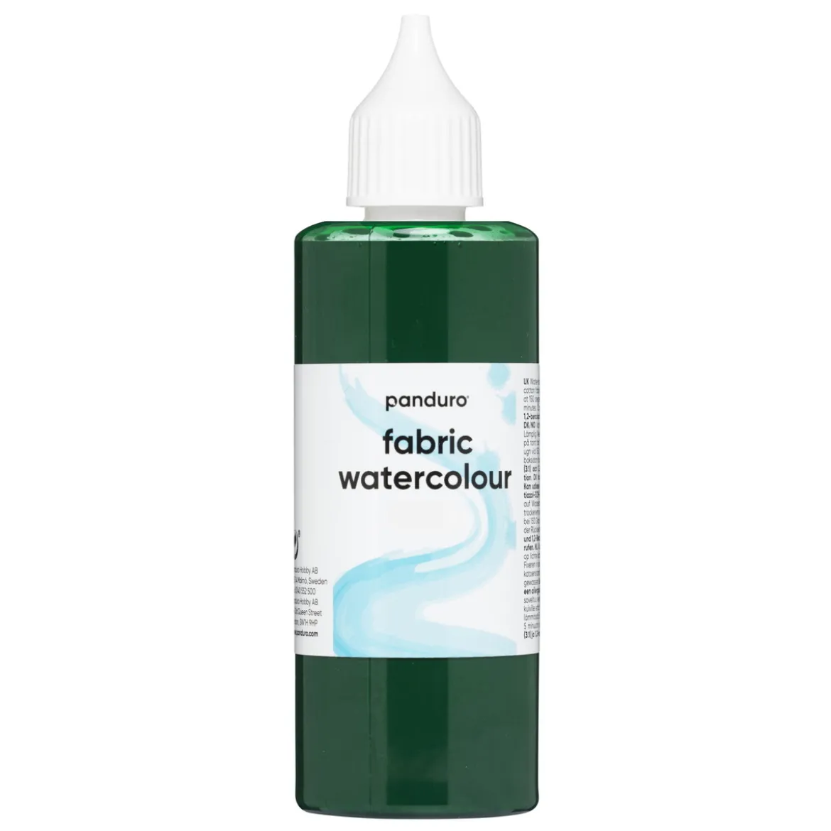 Fabric Watercolour 85 ml – grön textilfärg akvarell