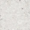 95 fasetterade glaspärlor på sträng, 4 mm i diameter – kristall / transparenta