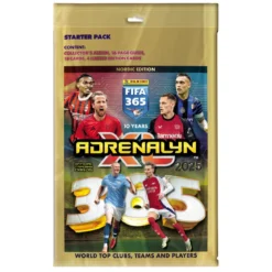 FIFA 365 Adrenalyn XL 2025 Starter Pack med samlarpärm, guide och 22 kort!