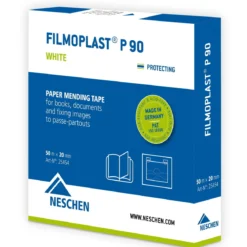 Filmoplast P90 syrafri vit papperstejp X-stark, 50 m, 20 mm bred