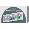 Fimo Effect Glitter 6×57 gram glittrande Fimo-lera