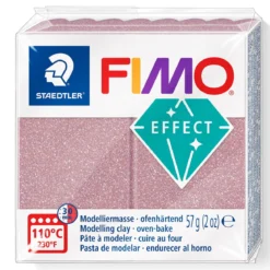 Fimo effect glitter modellera 57 g – rosé gold 212