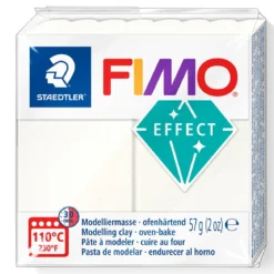 Fimo effect metallic modellera 57 g – mother of pearl 08