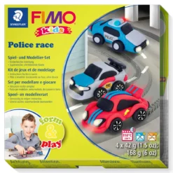 Fimo Kids Form & Play Set – Police Race