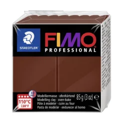 Fimo professional 85g chocolate – modellera för fina detaljer